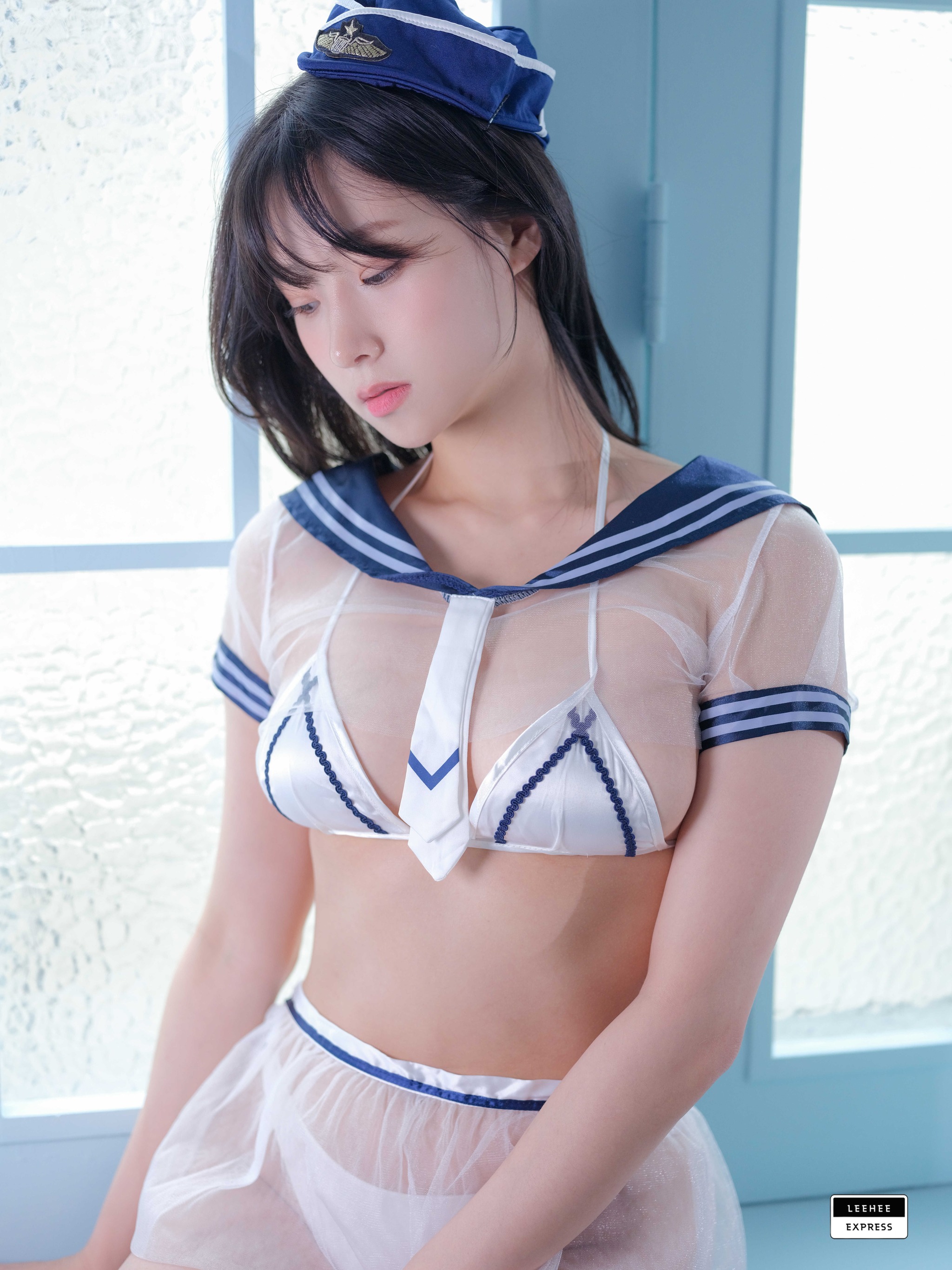 图片[1]-Myung Ah – NO.003 LEEHEE EXPRESS – LEBE-081 Myung Ah [55P]-XikXak